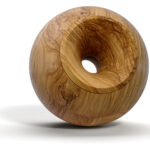 Wooden Urns, olive wood 